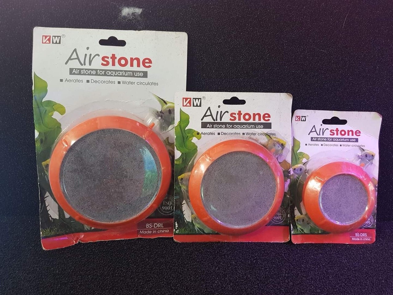 Sủi đĩa Air Stone siêu mịn 12-10-8cm